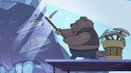 S4E1 Bear monster breaks his pickaxe