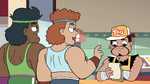 S4E26 Two bodybuilders ordering tacos