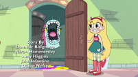 S2E33 Pony Head bawling in Star's bedroom doorway