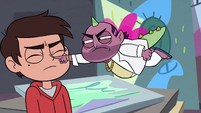 S3E32 Cobalt Ferrero poking Marco's nose