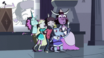 S3E16 Star, Marco, Pony Head, and princesses in group selfie