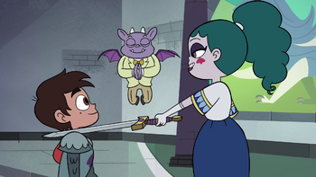 S4E18 Queen Eclipsa knighting Marco