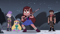 S4E28 Mariposa assumes a fighting pose