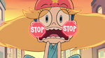 S2E5 Star Butterfly with stop-sign cheeks