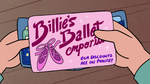 S2E18 Billie's Ballet Shoe Emporium business card