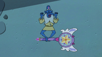 S3E11 Glossaryck sticks his tongue out at Star