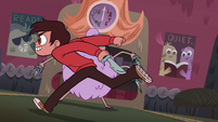 S4E12 Marco dashes to librarian's right side