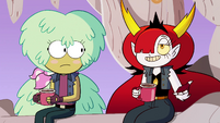 S4E22 Hekapoo points at Talon and Quirky