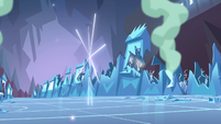 The portal disappears