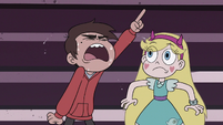 S3E15 Marco Diaz yelling 'mount the cart!'