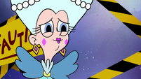 S2E25 Queen Butterfly smiling at Glossaryck