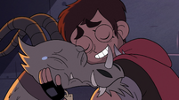 S2E31 Adult Marco hugging Nachos the dragoncycle