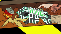 S2E17 Truth cube displays its final 'TRUTH' card