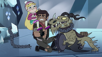 S4E5 Marco ready to ride with Star and Nachos