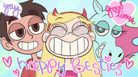 "Happy besties" photo