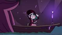 S4E23 Eclipsa Butterfly rained on by pebbles