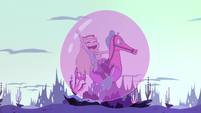 S2E7 Star Butterfly riding a seahorse