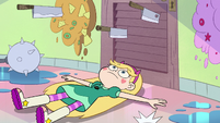 S2E1 Star Butterfly still lying on the floor