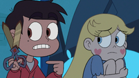 S3E22 Marco pointing at his dimensional scissors
