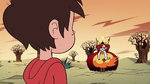 S2E31 Hekapoo stands a distance away from Marco