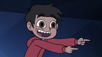 S3E6 Marco Diaz points his fingers at the performers