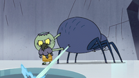 S2E2 Ludo shoots web into the ice hole