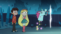 Pony Head opens the portal