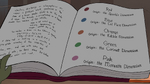 S3E30 Metallurgy book's dimension color guide 3