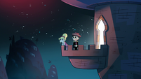 S1E15 Star and Marco on the balcony