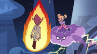 S3E10 Star Butterfly confronts Tom in the air