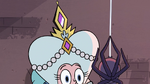 S3E28 Queen Moon's crown shining on her head