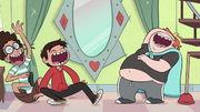 S1E12 Marco, Ferguson, and Alfonzo laughing together