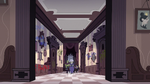 S3E33 Meteora, Rasticore, and Gemini in the hallway