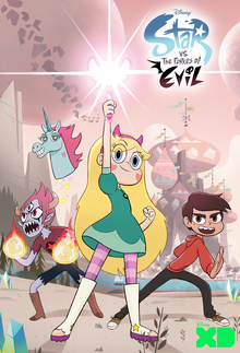 Plakat do 3 sezonu Star Butterfly