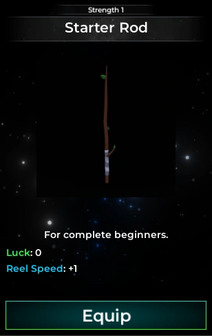 Starter Rod | Star Fishing Wiki | Fandom
