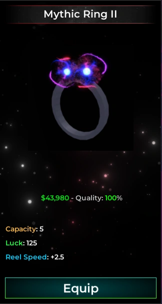 Mythic Ring II | Star Fishing Wiki | Fandom