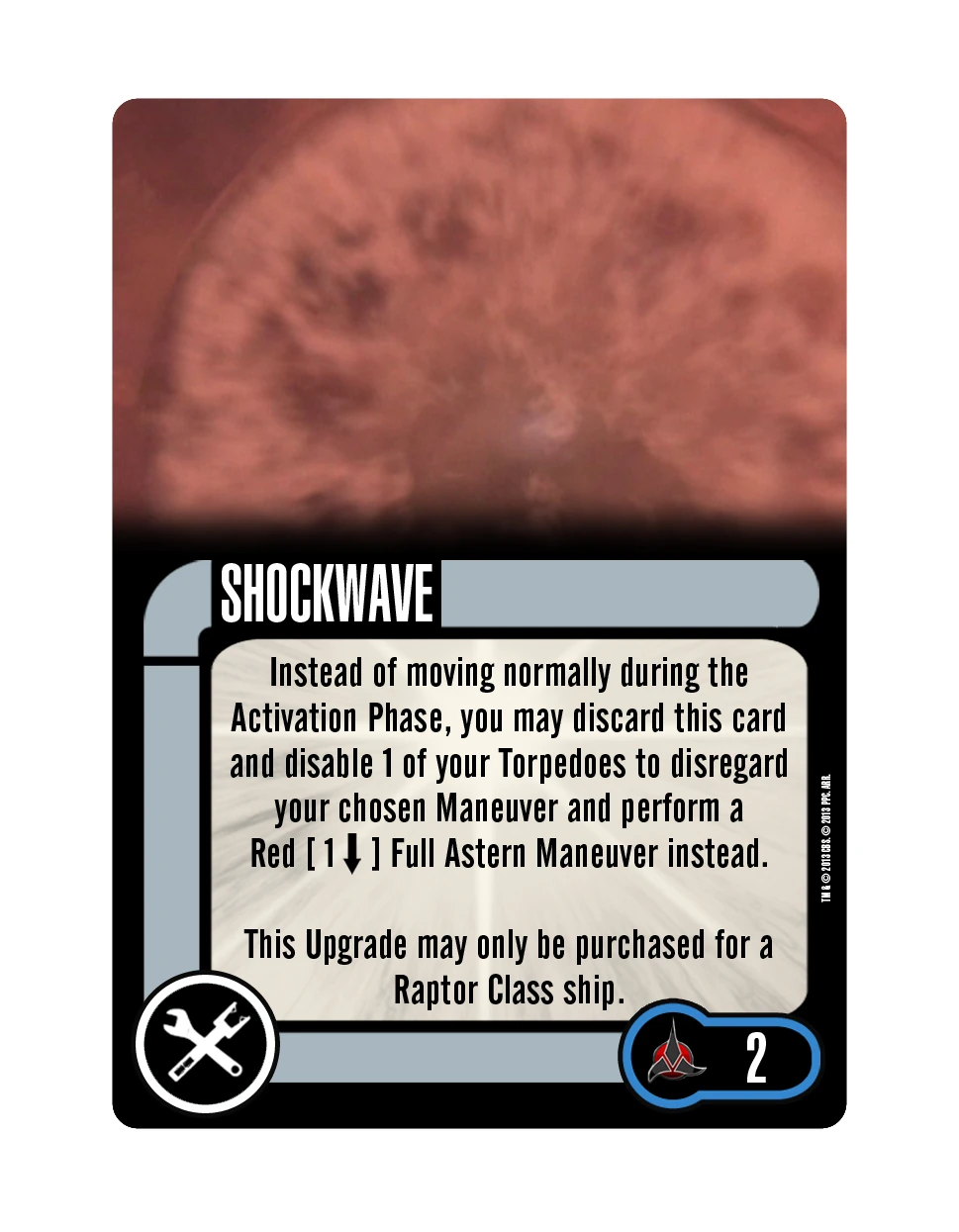 Shockwave (Cost 2) Star Trek Attack Wing Wiki Fandom
