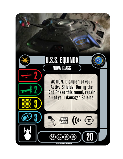 Star Trek Attack Wing USS Equinox 