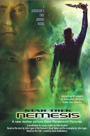 Star Trek Nemesis Young Adult Novelization Star Trek The Next Star Trek Nemesis Young Adult Novelization Star Trek The Next
