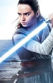 Rey w the last jedi