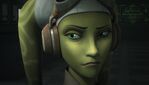 Hera doesn't like the idea of losing Ezra to Thrawn after Kanan's death.