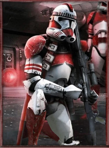Thire, Shock Trooper of the Coruscant Guard - By: KONAMI