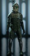 A Clone Officer of the 41st Ranger Platoon