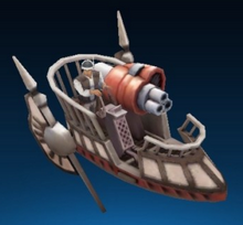 Anti vehicle skiff