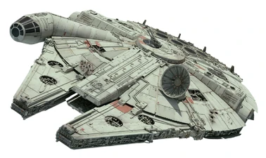 Millennium Falcon Fathead TROS