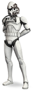 Clone pilot of Plo Koon's fleet, affiliated with the 104th Battalion