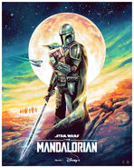 The Mandalorian S3 BellaGraceArt Poster