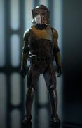 The clone heavy trooper variant of the 212th Recon Division ARF trooper