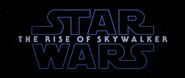 The Rise of Skywalker Logo