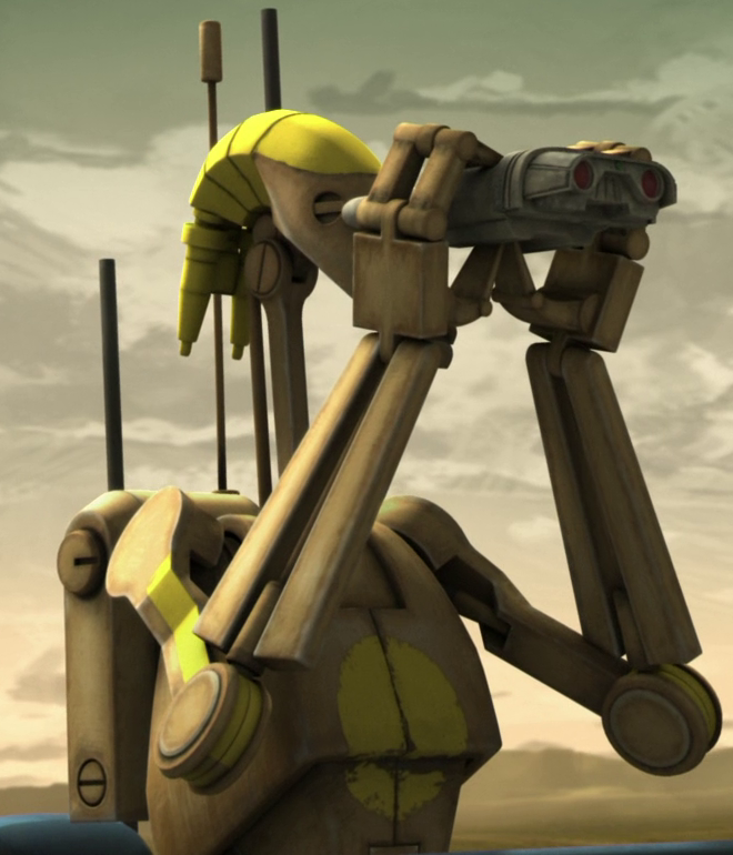 Unidentified OOM command battle droid.